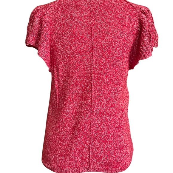 Brochu Walker knit classic core, comfort career, flutter short sleeve shirt - Picture 4 of 10